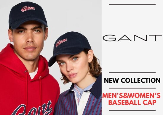 GANT MEN'S & WOMEN'S BASEBALL CAP COLLECTION - 10,40 EUR / PC